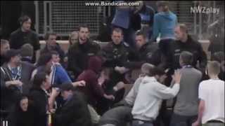 Futsal: VfB Oldenburg fans clash with police 09.01.2014