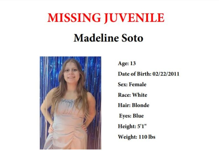 Madeline Soto Went Missing On February 26 Few Days After Her 13th Birthday 